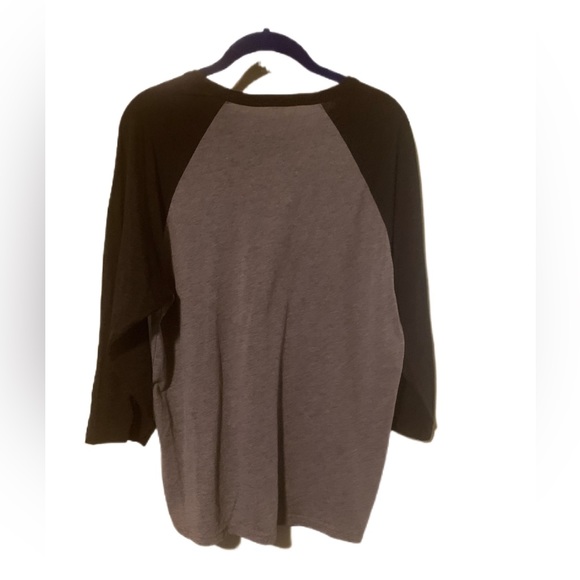 Hawk Knob Appalachian Hard Cider Logo 3/4 Sleeve Top Size M Like New - Picture 2 of 8